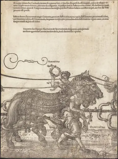 The Triumphal Chariot of Maximilian I (The Great Triumphal Car) [plate 4 of 8], by Albrecht Dürer