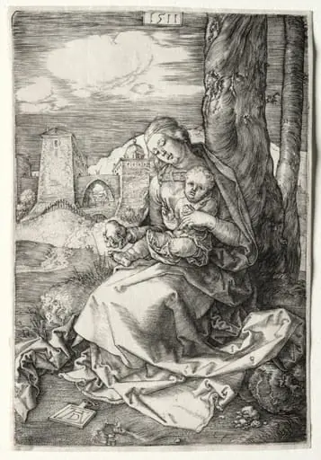 The Virgin and Child with the Pear, by Albrecht Dürer
