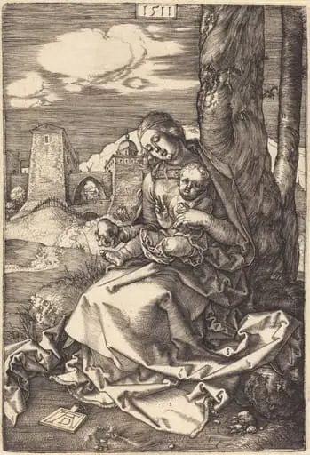 The Virgin and Child with the Pear, by Albrecht Dürer