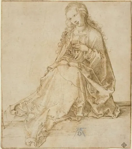 The Virgin Annunciate, by Albrecht Dürer