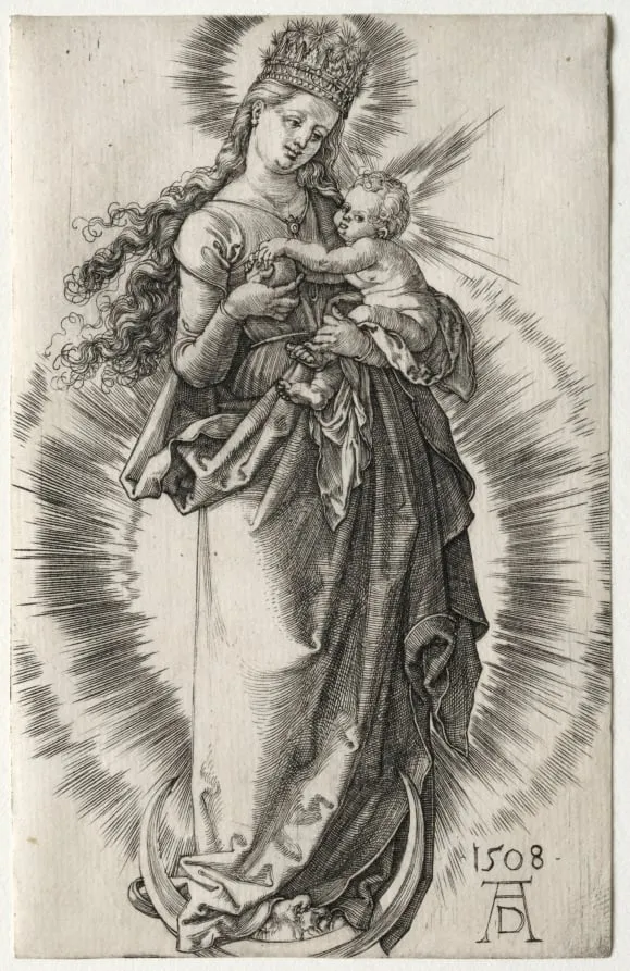 The Virgin with a Starry Crown, by Albrecht Dürer, 1508