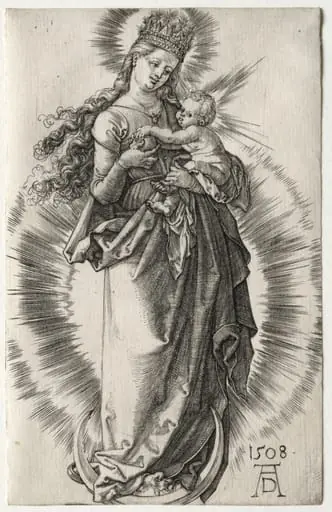 The Virgin with a Starry Crown, by Albrecht Dürer