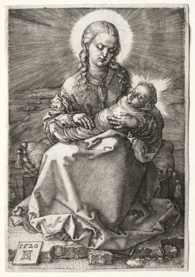 The Virgin with the Swaddled Child, by Albrecht Dürer, 1520
