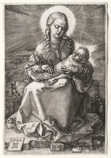 The Virgin with the Swaddled Child, by Albrecht Dürer