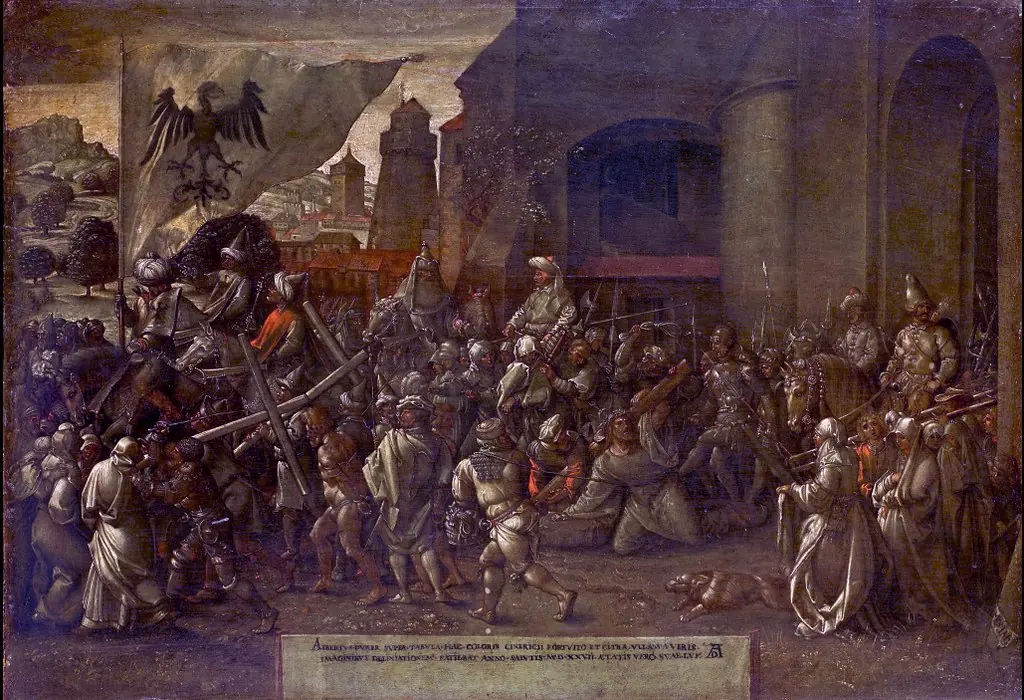 Way to Calvary, by Albrecht Dürer