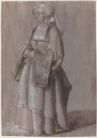 Young Woman in Netherlandish Dress