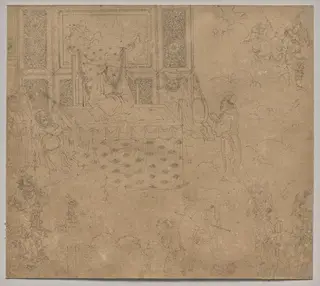 Album of Daoist and Buddhist Themes: Kings of Hells: Leaf 31