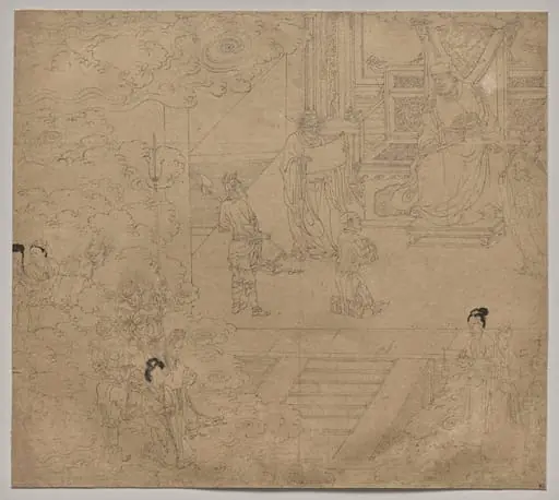 Album of Daoist and Buddhist Themes: Kings of Hells: Leaf 32