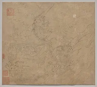 Album of Daoist and Buddhist Themes: Search the Mountain: Leaf 50