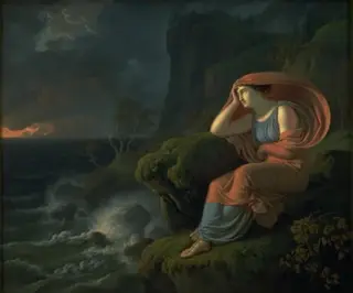 Alcyone Waiting in Vain for her Husband. Episode from Ovid: Metamorphoses
