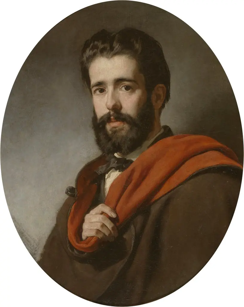 El escultor Ricardo Bellver, by Alejandro Ferrant y Fischermans