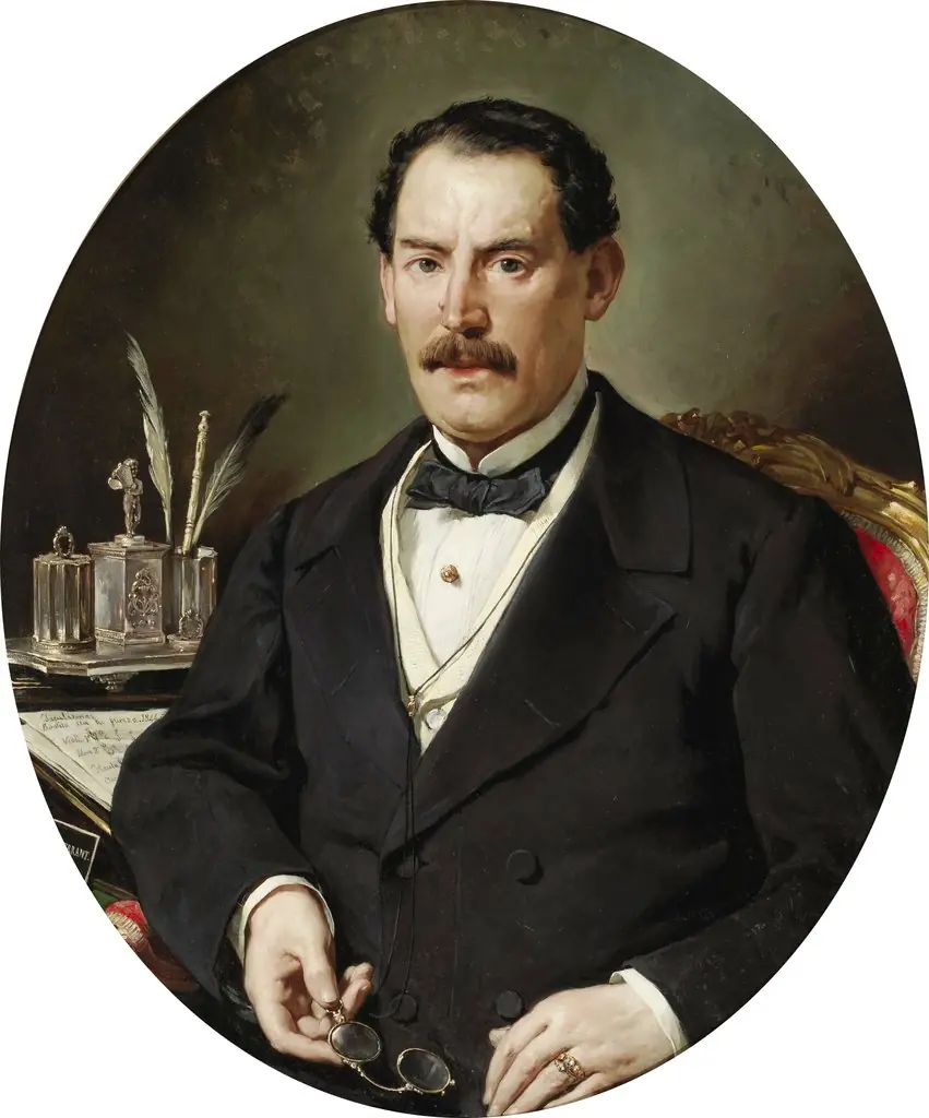 Portrait of a Gentleman, by Alejandro Ferrant y Fischermans