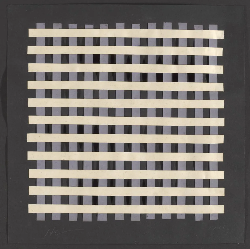 Untitled, by Alejandro Otero, paint, 1952