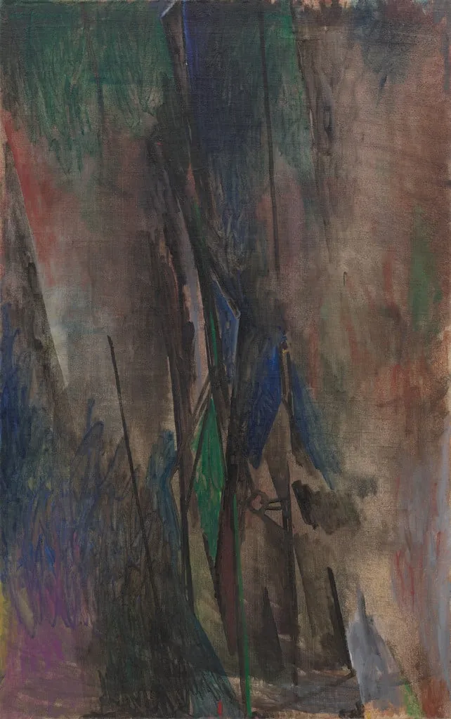 Untitled, by Alejandro Otero, oil, 1947