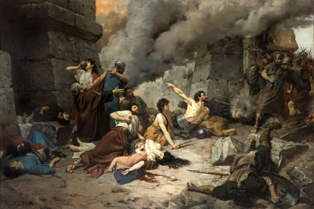El darrer dia de Numància, by Alejo Vera
