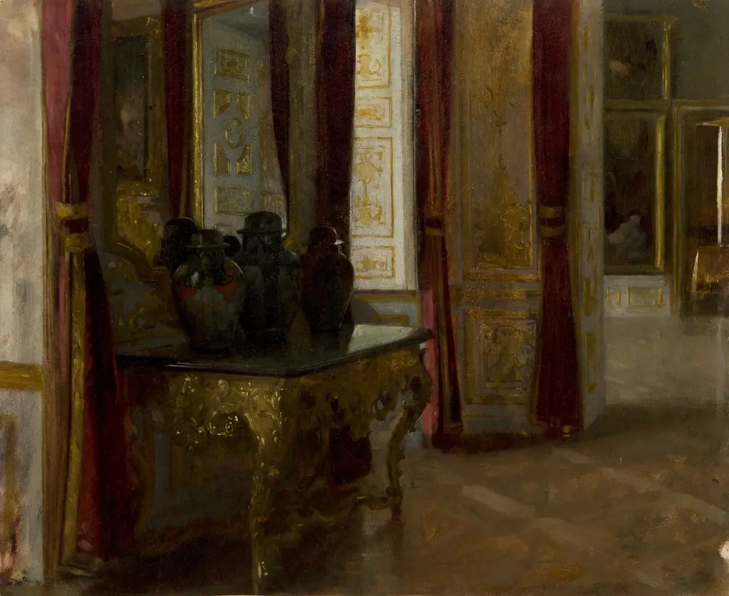 Interior, by Aleksander Gierymski