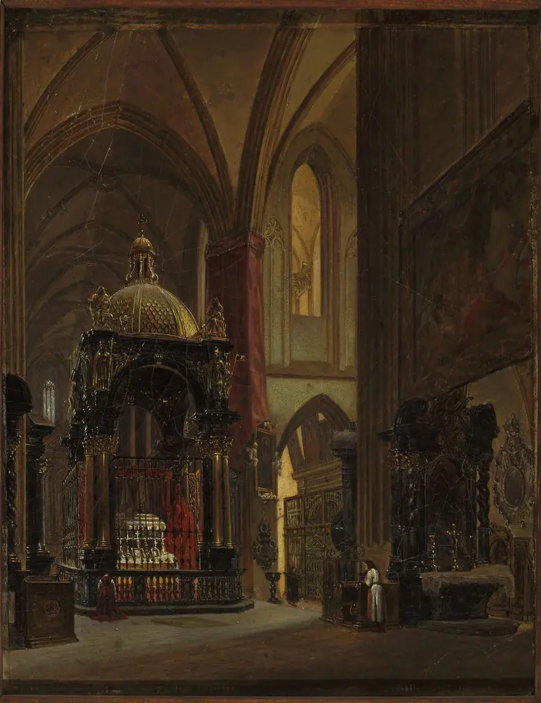 Interior of the Wawel Cathedral, by Aleksander Gryglewski