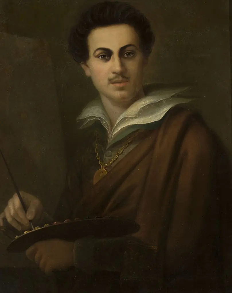 Self-portrait, by Aleksander Kokular