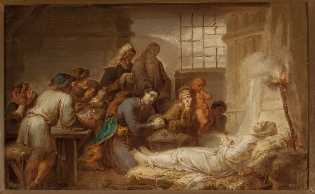 Death in exile, by Aleksander Kotsis