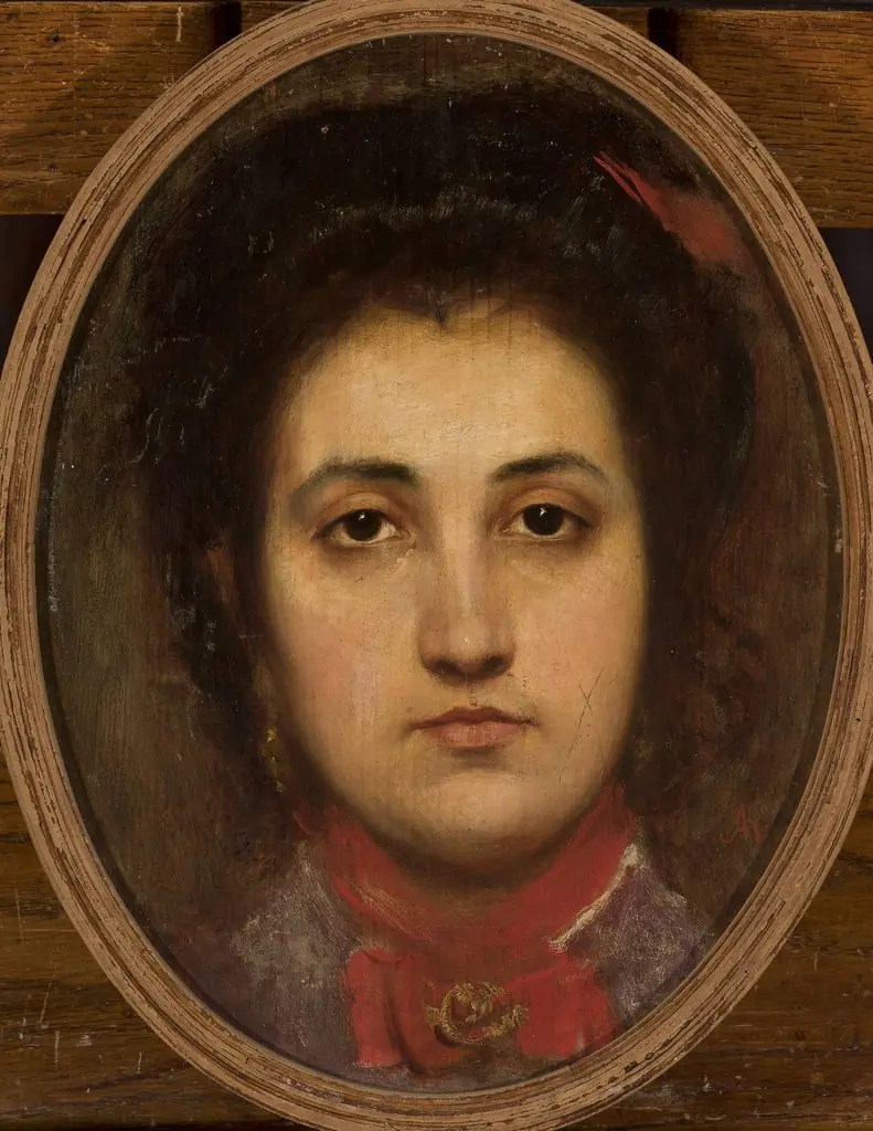 Head of a young woman, by Aleksander Kotsis