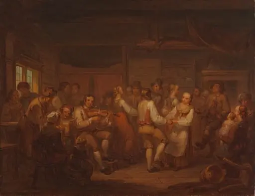 Talonpoikaistanssit Suomessa, by Aleksander Lauréus