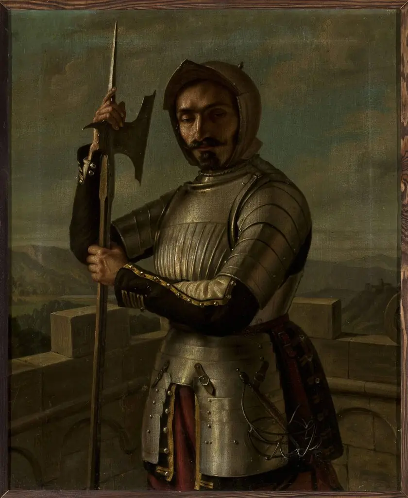 Knight in armour