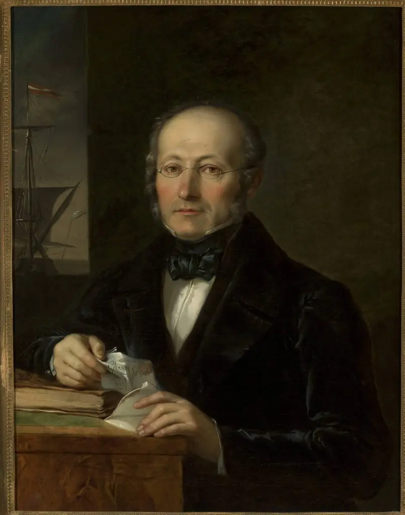 Portrait of the artist’s father, Levy Lesser, by Aleksander Lesser