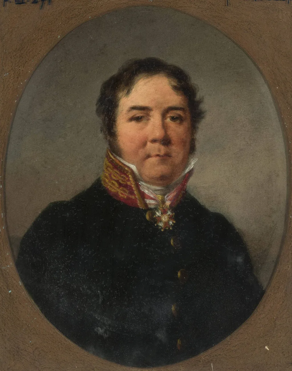 Portrait of Antoni Erazm Makarowicz, by Aleksander Ludwik Molinari, oil, 1820
