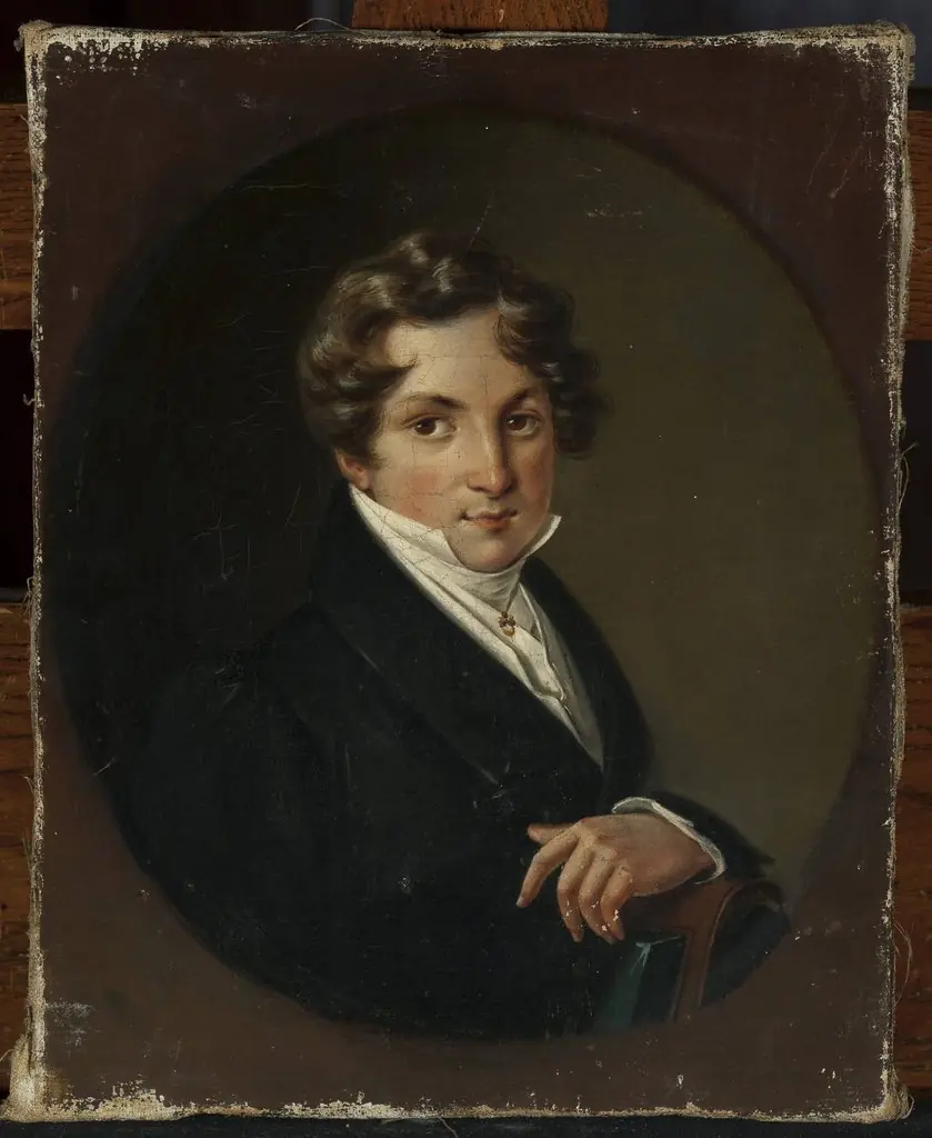 Portrait of Władysław Brunwej, by Aleksander Ludwik Molinari