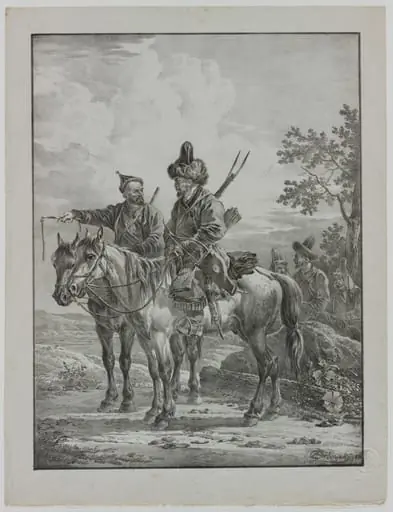 Tartars on Horseback, by Aleksander Orłowski