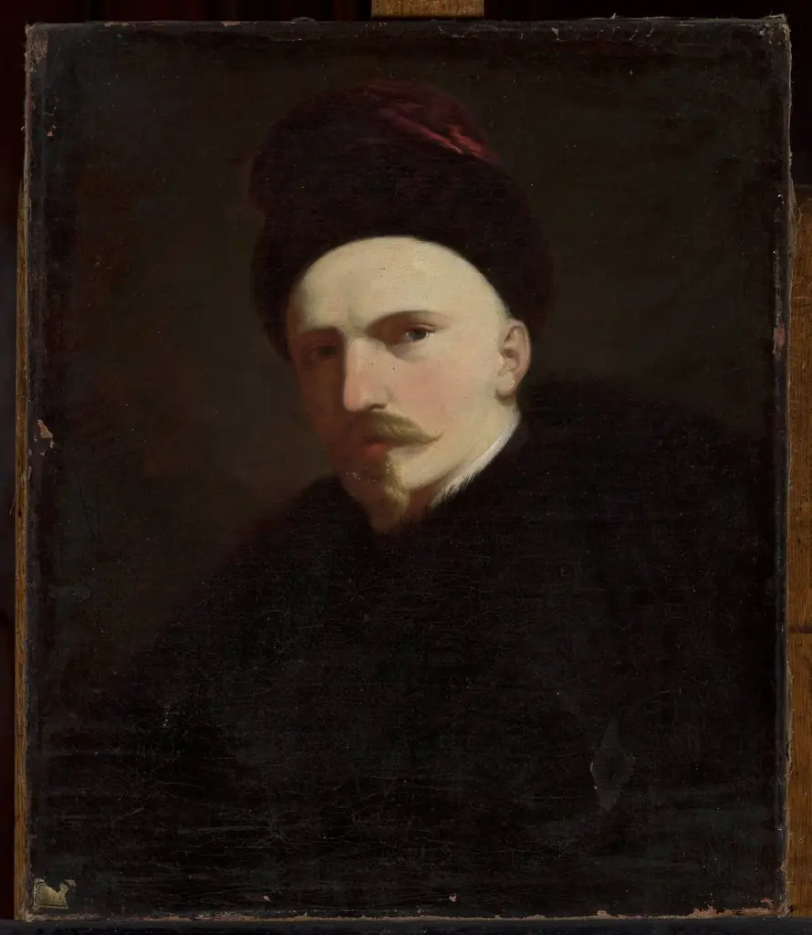Self-portrait, by Aleksander Rycerski