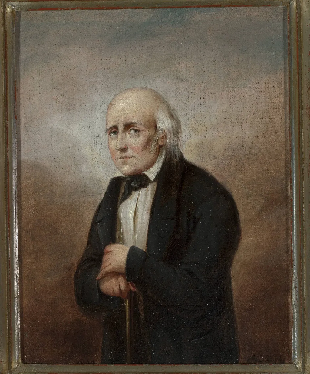 Portrait of Julian Ursyn Niemcewicz, by Aleksander Stankiewicz, oil, 1842