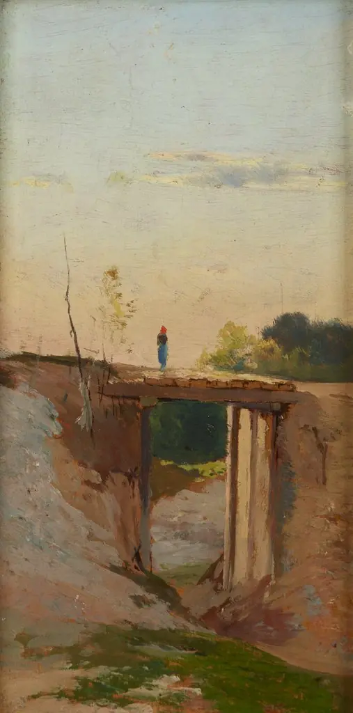 Small Bridge, by Aleksander Świeszewski