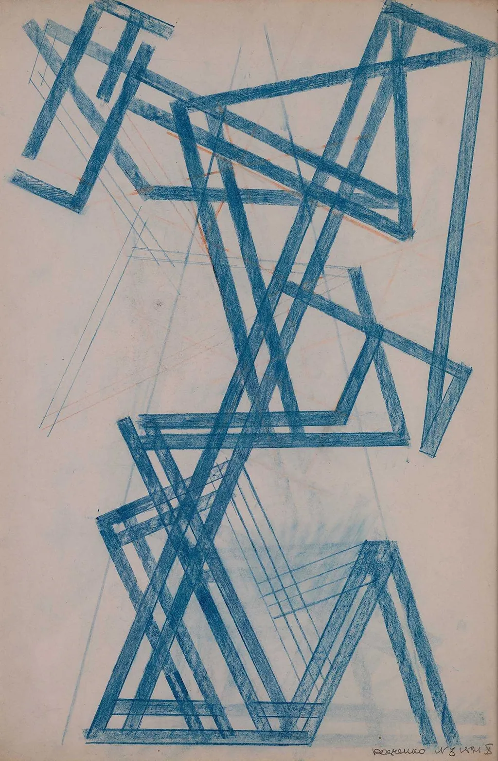 Χωρίς τίτλο (Κατασκευή), by Aleksandr Rodchenko, 1933