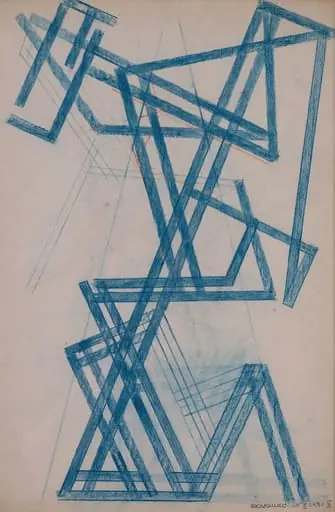 Χωρίς τίτλο (Κατασκευή), by Aleksandr Rodchenko