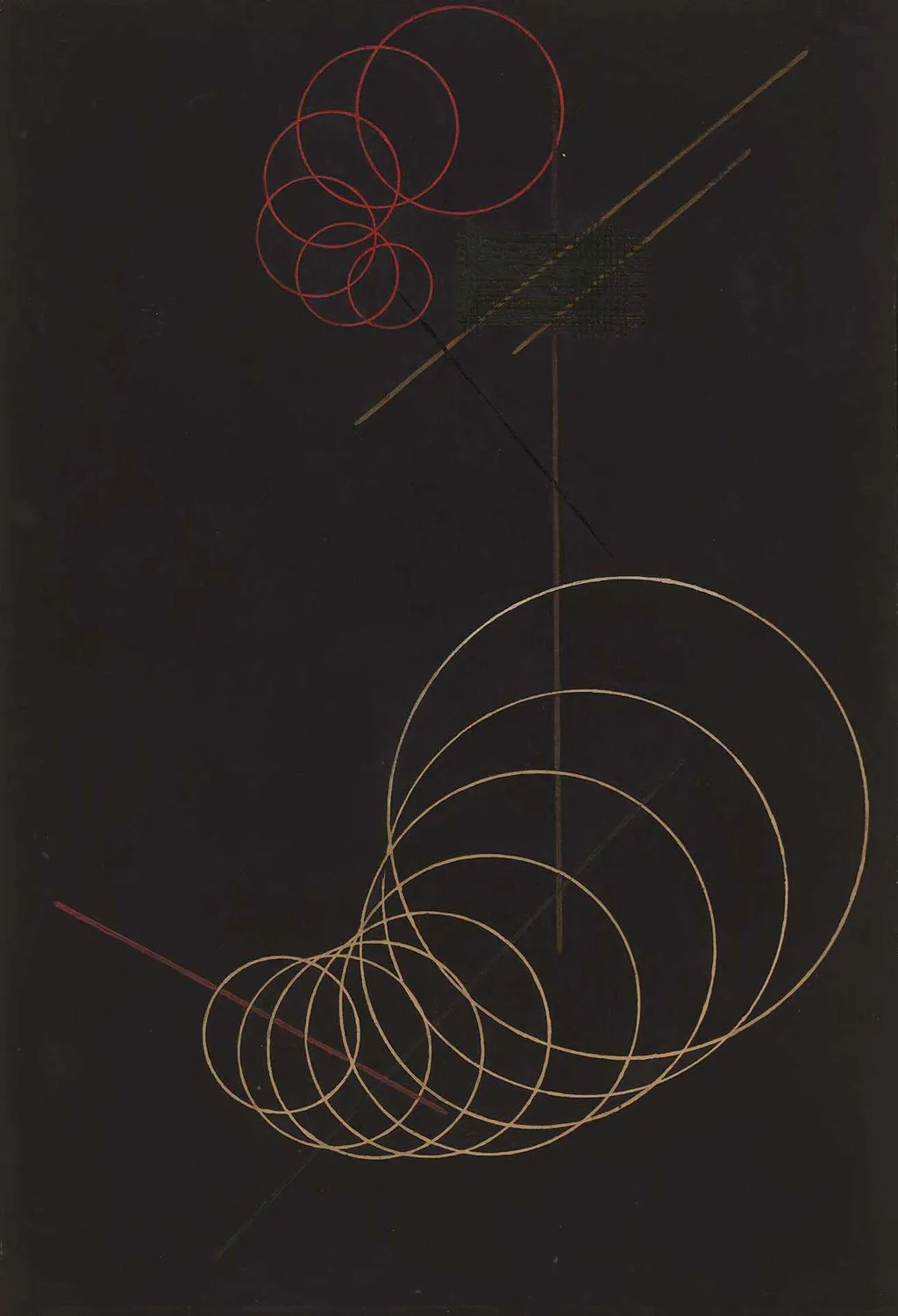 Γραμμισμός, by Aleksandr Rodchenko, 1920