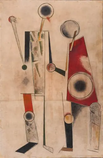 Κατασκευή σε άσπρο (Ρομπότ), by Aleksandr Rodchenko