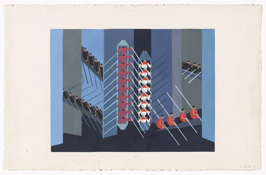 Untitled, by Aleksandra Ekster, 1930