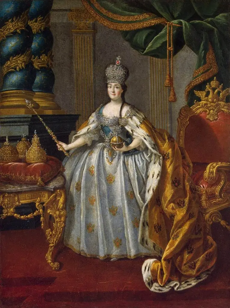 Portrait of Catherine II, by Aleksey Antropov