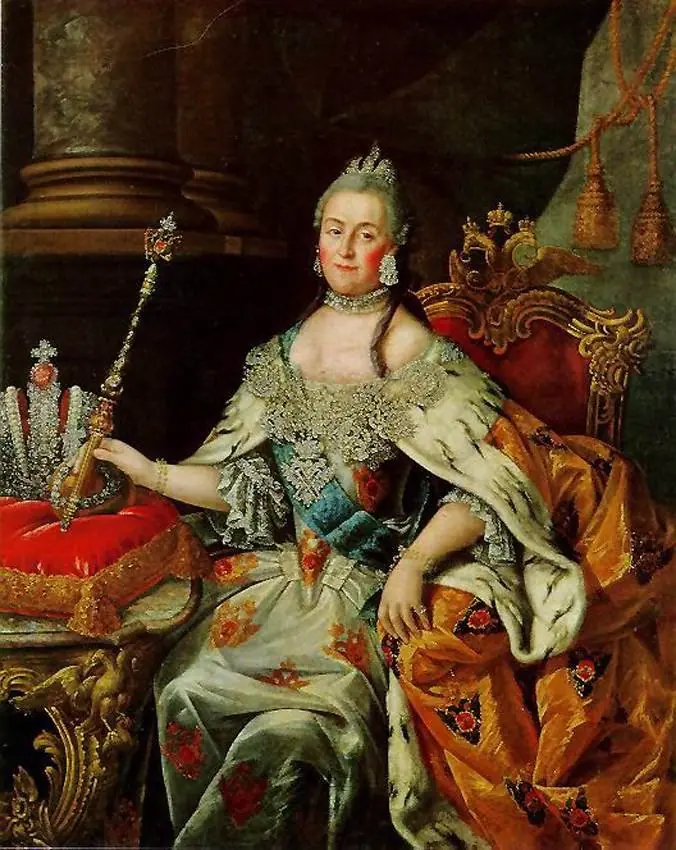 Portrait of Catherine II, by Aleksey Antropov