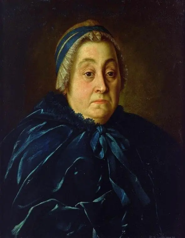 Porträt der Anna Vasiliyevna Buturlina (1708-1771), by Aleksey Antropov