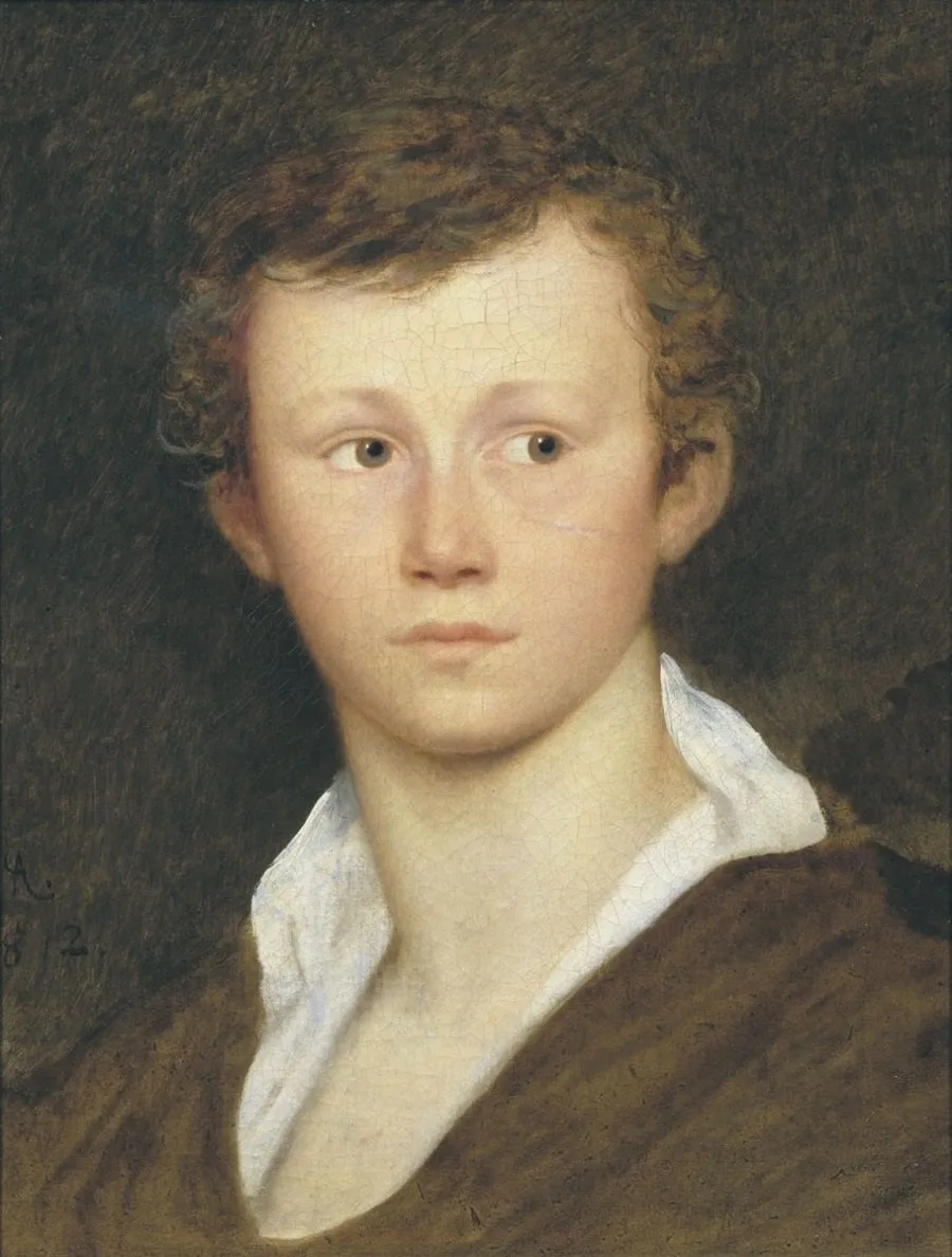 A youth, by Aleksey Yegorov, oil, 1812