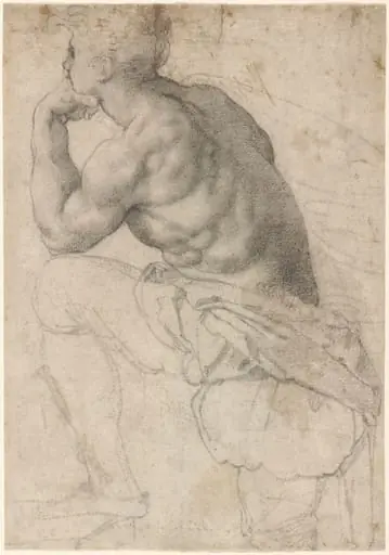 A Pearl Diver, by Alessandro Allori