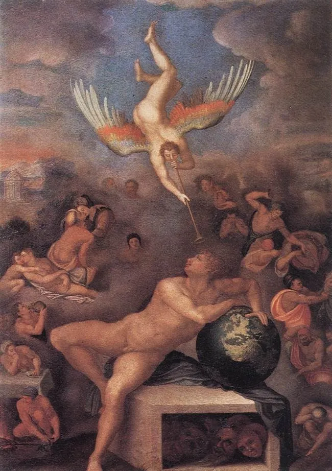 Allegory of Human Life, by Alessandro Allori, oil, 1590