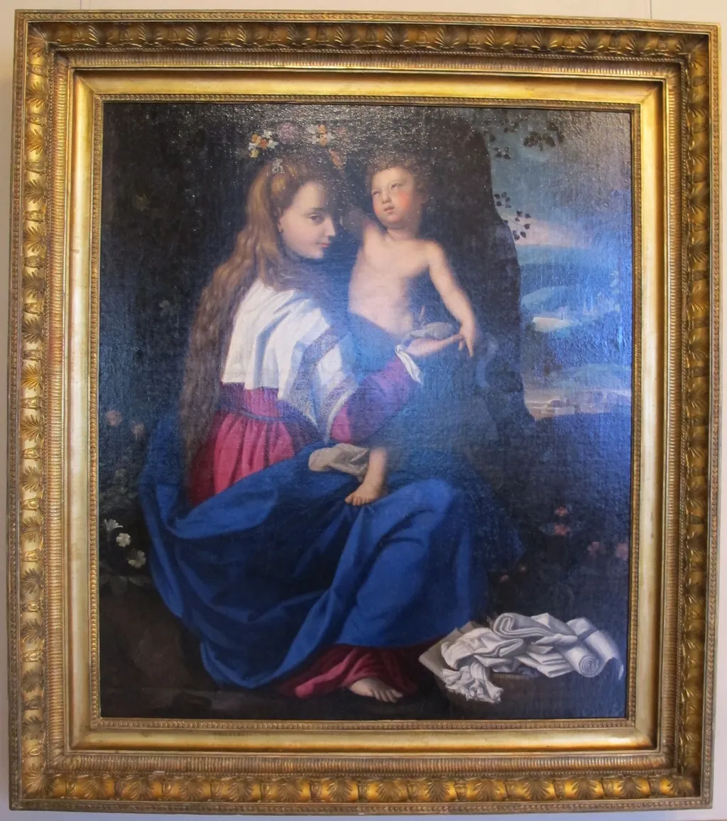Allegory of the Christian Church, by Alessandro Allori, oil, 1601