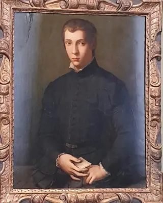 Bildnis eines jungen Mannes, by Alessandro Allori
