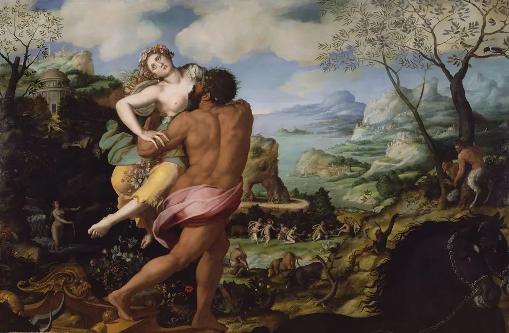 The Abduction of Proserpine, by Alessandro Allori