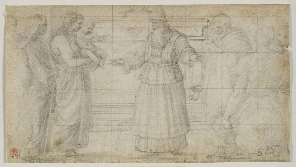 The Presentation of the Infant Christ in the Temple, by Alessandro Allori, 1550