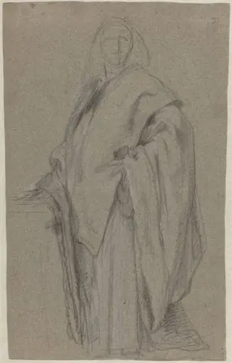 Portrait of a Procurator [verso], by Alessandro Longhi