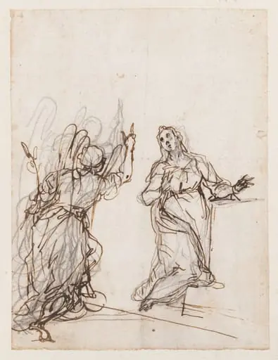 The Annunciation, by Alessandro Maganza